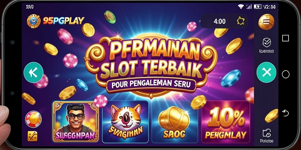 Screenshot gameplay 95PGPLAY yang menunjukkan momen seru saat bermain slot.