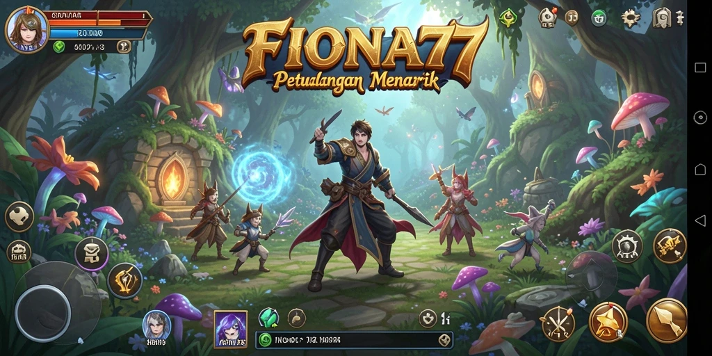 Screenshot gameplay FIONA77 menampilkan karakter dalam petualangan menantang.