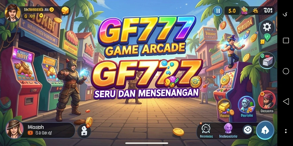 Tampilan gameplay GF777 yang menarik dan penuh warna.