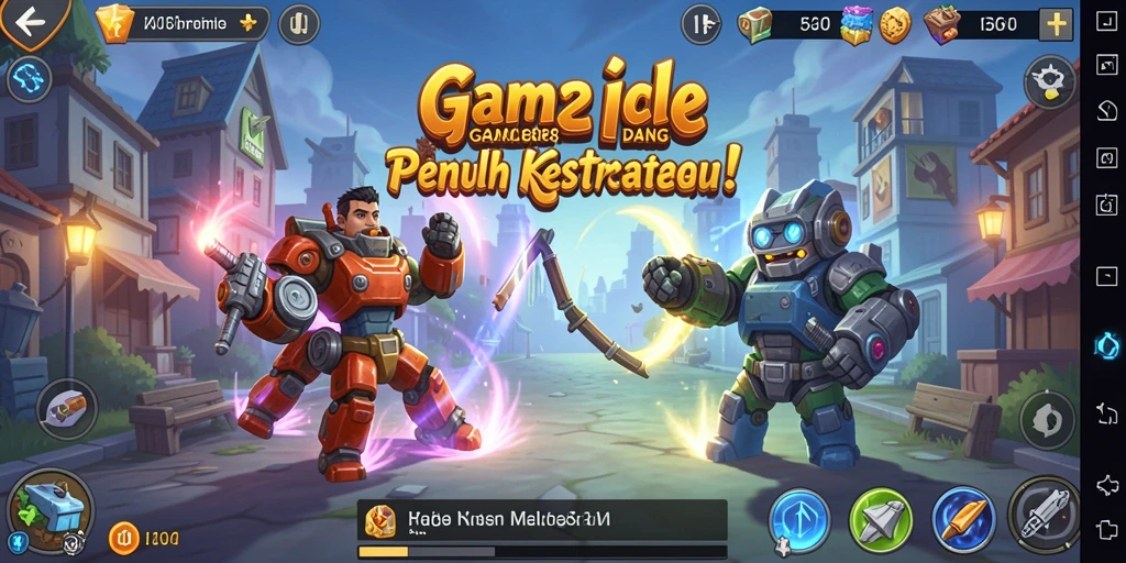 Screenshot gameplay GG288 yang menunjukkan kemajuan dan karakter yang menarik.