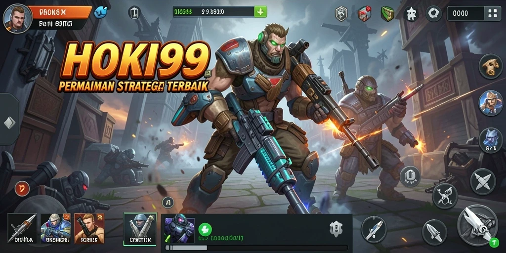 Tampilan seru gameplay strategi HOKI99 yang penuh aksi dan tantangan.