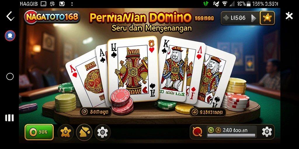 Tampilan gameplay NAGATOTO168 yang menarik dan menantang.