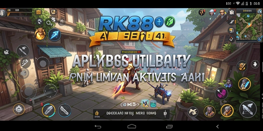 Tampilan antarmuka RK88 yang sederhana dan fungsional.